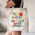 This Is My First Day Of Kindergarten Shirt Back To School Canvas Tote Bag This Is My First Day Of Kindergarten Shirt Back To School Canvas Tote Bag