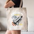 Fourth Grade Back To School Space Rocket Astronaut Canvas Tote Bag