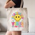 Fourth Grade Vibes Smile Face Back To School Boys Girls Kids Canvas Tote Bag Fourth Grade Vibes Smile Face Back To School Boys Girls Kids Canvas Tote Bag