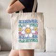 Groovy Kindergarten Back To School First Day Of Kindergarten Canvas Tote Bag Groovy Kindergarten Back To School First Day Of Kindergarten Canvas Tote Bag