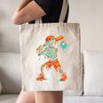Halloween Baseball Skeleton Ice Cream Drip Baseball Boys Kid Canvas Tote Bag