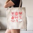 Happy Back To School 1st Day Toddler Girl Boho Coquette Bows Canvas Tote Bag Happy Back To School 1st Day Toddler Girl Boho Coquette Bows Canvas Tote Bag