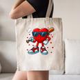 Heart Love Baseball Valentine Outfit Men Boy Canvas Tote Bag