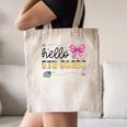 Hello 5th Grade Girls Coquette Fifth Grade Back To School Canvas Tote Bag