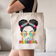 Hello Preschool Messy Bun Tie Dye Back To School Girls Kids Canvas Tote Bag Hello Preschool Messy Bun Tie Dye Back To School Girls Kids Canvas Tote Bag