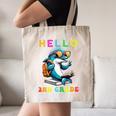 Hello Second Grade Dolphin Lover Back To School Kid Boy Girl Canvas Tote Bag Hello Second Grade Dolphin Lover Back To School Kid Boy Girl Canvas Tote Bag