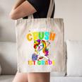 I'm Ready To Crush 1st Grade Dabbing Unicorn Back To School Canvas Tote Bag