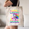 I'm Ready To Crush 3rd Grade Back To School Dancing Unicorn Canvas Tote Bag
