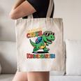 I'm Ready To Crush Kindergarten T-Rex Back To School Dino Canvas Tote Bag I'm Ready To Crush Kindergarten T-Rex Back To School Dino Canvas Tote Bag