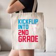 Kickflip Into 2nd Grade Skateboard Lover Back To School Canvas Tote Bag