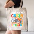 Kids I'm Ready To Crush 1st Grade Shirt Back To School Boy Canvas Tote Bag