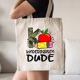 Kindergarten Dude Student Kindergarten Squad Back To School Canvas Tote Bag