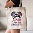 Little Miss Kindergarten Girls Kids Back To School Kinder Canvas Tote Bag
