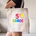 Look Out 5th Grade Here I Come Fifth Grade Back To School Canvas Tote Bag