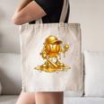 Melting Baseball Mascot Slugger Bat Cap Cartoon Canvas Tote Bag Melting Baseball Mascot Slugger Bat Cap Cartoon Canvas Tote Bag
