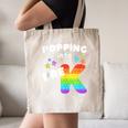 Popping Into Pre K Kid's Back To School Pop It Fidget Toy Canvas Tote Bag