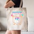 Proud Mom Baseball Player Number 15 Ice Cream Drip Canvas Tote Bag