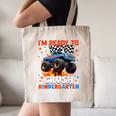 Ready To Crush Kindergarten Monster Truck Back To School Boy Canvas Tote Bag Ready To Crush Kindergarten Monster Truck Back To School Boy Canvas Tote Bag