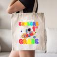 Ready To Explore 1st Grade Astronaut Back To School Canvas Tote Bag