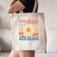Retro 4th Grade Daisy Colorful Back To School Fourth Grade Canvas Tote Bag Retro 4th Grade Daisy Colorful Back To School Fourth Grade Canvas Tote Bag
