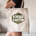 Retro Back To School Boys Old Camo Kindergarten Canvas Tote Bag