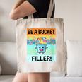 Retro Be A Bucket Filler Shirt Back To School Shirt Canvas Tote Bag Retro Be A Bucket Filler Shirt Back To School Shirt Canvas Tote Bag