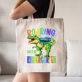 Roaring Into Kindergarten DinosaurRex Back To School Boys Performance Canvas Tote Bag Roaring Into Kindergarten DinosaurRex Back To School Boys Performance Canvas Tote Bag