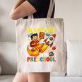 Rocket Blast Off Into Preschool Back To School Canvas Tote Bag Rocket Blast Off Into Preschool Back To School Canvas Tote Bag