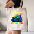 Rollin' Into Kindergarten Monster Car Back To School Boys Canvas Tote Bag Rollin' Into Kindergarten Monster Car Back To School Boys Canvas Tote Bag