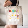 School Custodian Of Tiny Humans Back To School Janitor Canvas Tote Bag