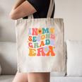 In My Second Grade Era Back To School Retro Groovy 2nd Grade Canvas Tote Bag
