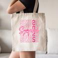 Senior 2025 Coquette Pink Bow Class Of 2025 Back To School Canvas Tote Bag Senior 2025 Coquette Pink Bow Class Of 2025 Back To School Canvas Tote Bag
