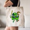 Shamrock Lucky Clover Baseball Patricks Day Family Matching Canvas Tote Bag