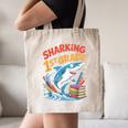 Sharking Into 1st Grade Back To School Shark Canvas Tote Bag
