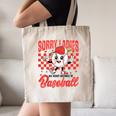 Sorry Ladies My Heart Belongs To Baseball Valentines Boys Canvas Tote Bag