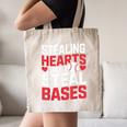 Stealing Hearts Like I Steal Bases Cute Baseball Kids Canvas Tote Bag Stealing Hearts Like I Steal Bases Cute Baseball Kids Canvas Tote Bag