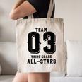 Team 3rd Grade All-Stars Back To School Tee For Stude Canvas Tote Bag Team 3rd Grade All-Stars Back To School Tee For Stude Canvas Tote Bag