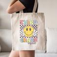 Third Grade Squad Smile Face 3rd Grade Back To School Canvas Tote Bag