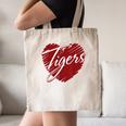 Tigers Heart Back To School Spirit M Canvas Tote Bag