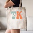 TK Squad Groovy Women Appreciation Day Hello Back To School Canvas Tote Bag