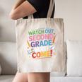 Watch Out 2nd Grade Here I Come Back To School Second Grade Canvas Tote Bag Watch Out 2nd Grade Here I Come Back To School Second Grade Canvas Tote Bag
