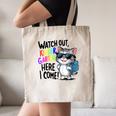Watch Out Kindergarten Here I Come Cute Cat Back To School Canvas Tote Bag Watch Out Kindergarten Here I Come Cute Cat Back To School Canvas Tote Bag