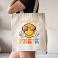 Watch Out Pre-K Grade Here I Come Back To School Pre-K Smile Canvas Tote Bag