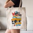 The Wheels On The Bus Toddler Kids Back To School Canvas Tote Bag The Wheels On The Bus Toddler Kids Back To School Canvas Tote Bag
