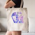 I Will Be Waiting For You At Home Baseball Softball Catcher Canvas Tote Bag