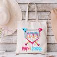 100 Days Of School Ice Cream Drip Baseball 100 Days Smarter Canvas Tote Bag