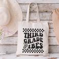 1st Day Of 3rd Grade Vibes Retro Girls Back To School Boys Canvas Tote Bag 1st Day Of 3rd Grade Vibes Retro Girls Back To School Boys Canvas Tote Bag