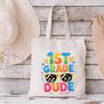 1st Grade Dude Shirt First Grade Boys Girl Back To School Canvas Tote Bag 1st Grade Dude Shirt First Grade Boys Girl Back To School Canvas Tote Bag