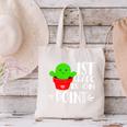 1st Grade Is On Point Cactus Back To School Canvas Tote Bag