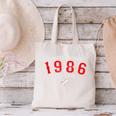 40 Year Old 1986 Classic Baseball 40th Birthday Canvas Tote Bag